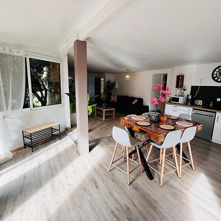 Location T3 Jardin Avec Piscine Villa Mèze Buitenkant foto