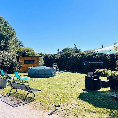Location T3 Jardin Avec Piscine Villa Mèze Buitenkant foto