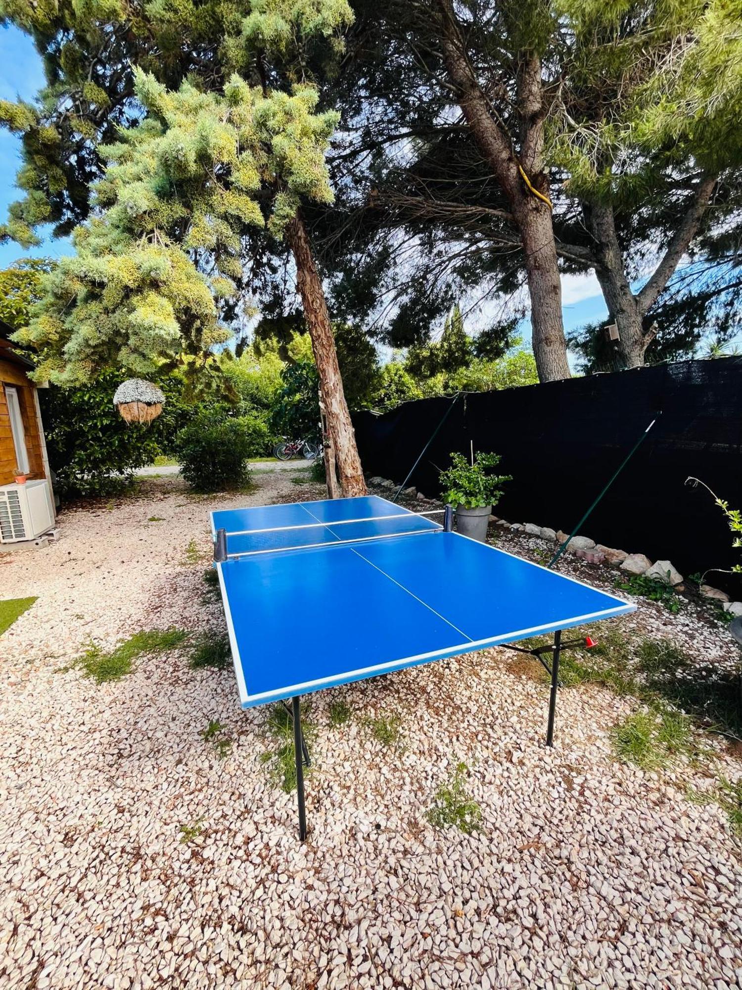 Location T3 Jardin Avec Piscine Villa Mèze Buitenkant foto